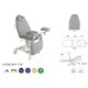 C3766 - ELECTRIC / HYDRAULIC TABLES - Ecopostural