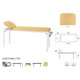 C4575 - STATIONARY TABLES - Ecopostural