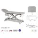 C7924 - ELECTRIC / HYDRAULIC TABLES - Ecopostural