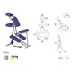 T2701 - INVERSION TABLE / THERAPY CHAIR - Ecopostural