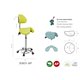 S3631AP - STOOLS / CHAIRS - Ecopostural