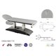 C6924 - ELECTRIC / HYDRAULIC TABLES - Ecopostural