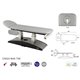 C6924 - ELECTRIC / HYDRAULIC TABLES - Ecopostural