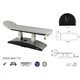 C6928 - ELECTRIC / HYDRAULIC TABLES - Ecopostural