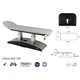 C6928 - ELECTRIC / HYDRAULIC TABLES - Ecopostural