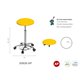 S5620AP - STOOLS / CHAIRS - Ecopostural
